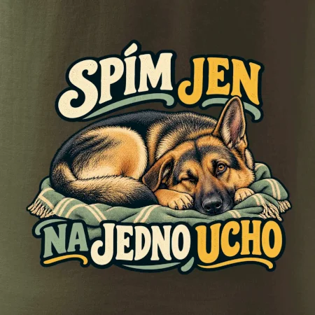Spím jen na jedno ucho - vlčák
