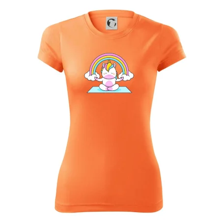 Yoga jednorožec - dúha