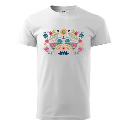 Folklór - dva farebné vtáčiky