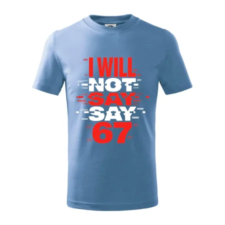 Červený - I Will Not Say SAY 67