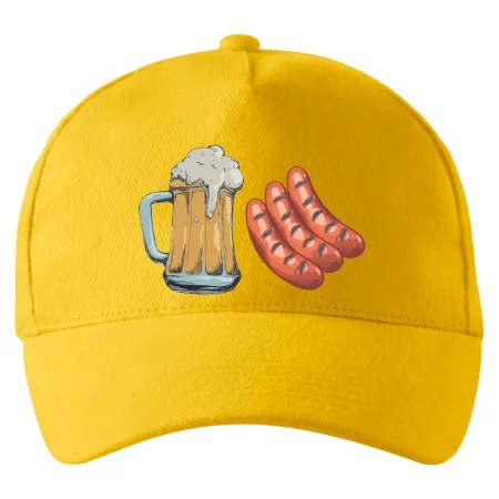 Pivo a klobása