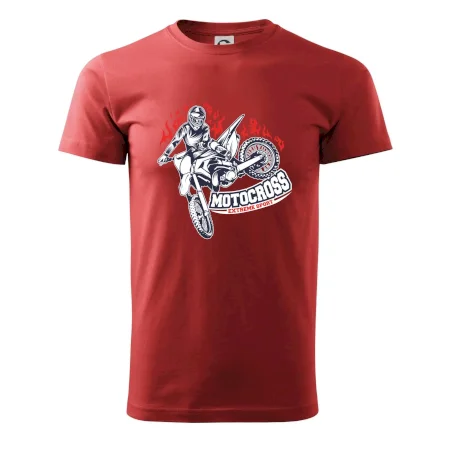Motocross extreme sport fire