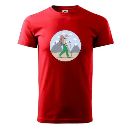 Farebný párový motív na hory