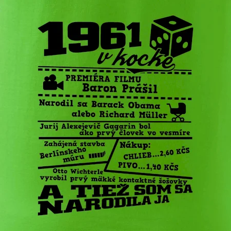 1961 v kocke