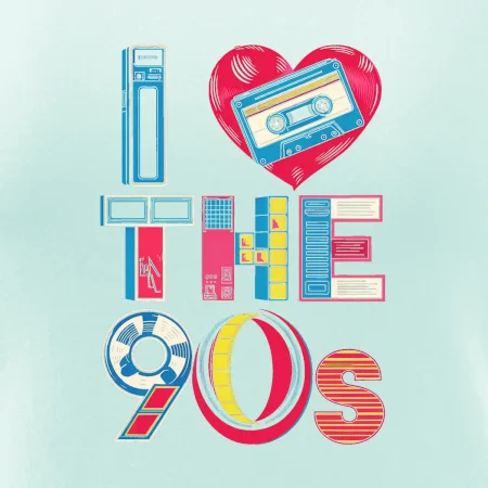 Aj love 90s - srdce a kazeta