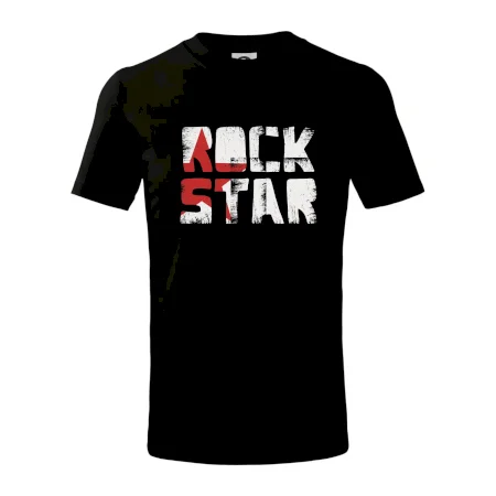 Rock star nápis