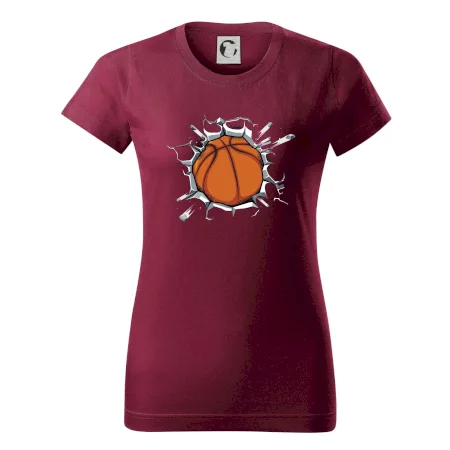Basketbal lopta v triku