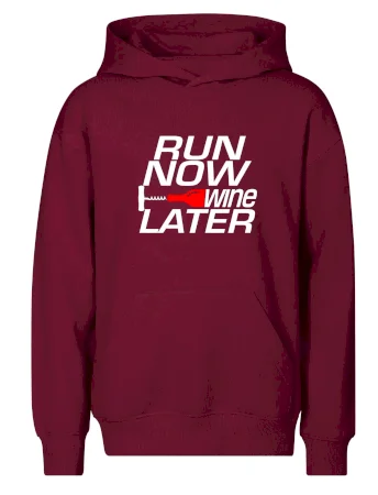 Run now Wine later