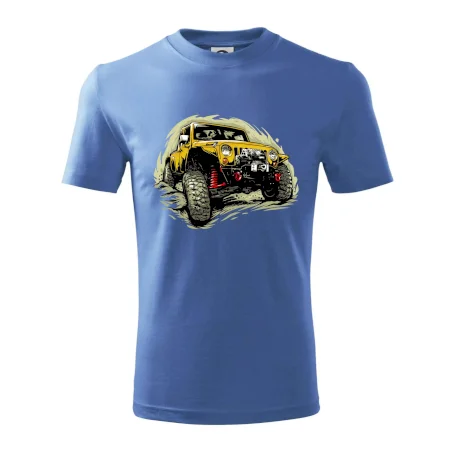 Žltý offroad s navijakom