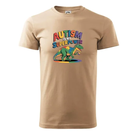 Stojící Rex Autism is my superpower