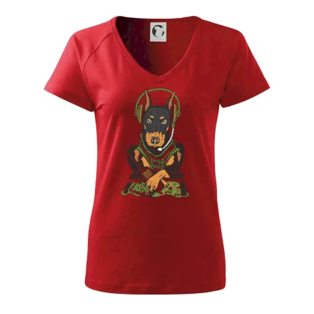 Bojový doberman (Pecka design)
