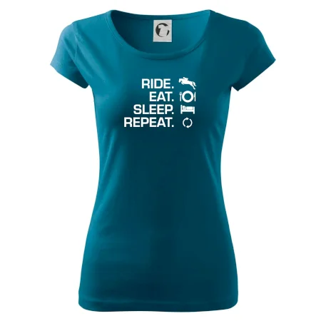 Ride Eat Sleep Repeat Kôň