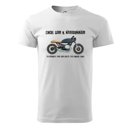 Chcel som motorku - narodeniny
