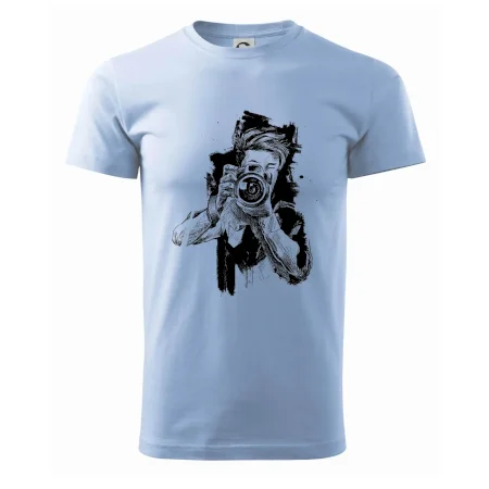 Fotograf kreslený ceruzkou