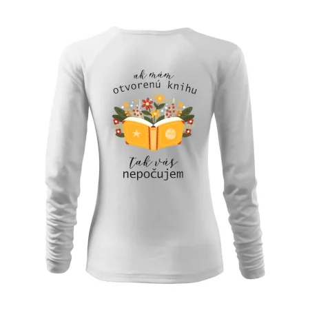 Ak mám otvorenú knihu, tak vás nepočujem