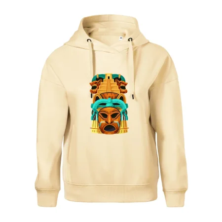 Mayová maska s pyramídou