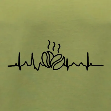 EKG zrná kávy
