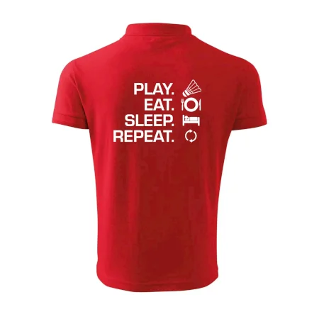 Play Eat Sleep Repeat badminton