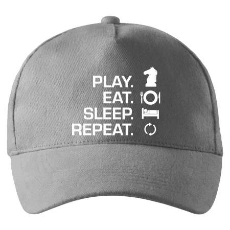 Eat sleep play - šach