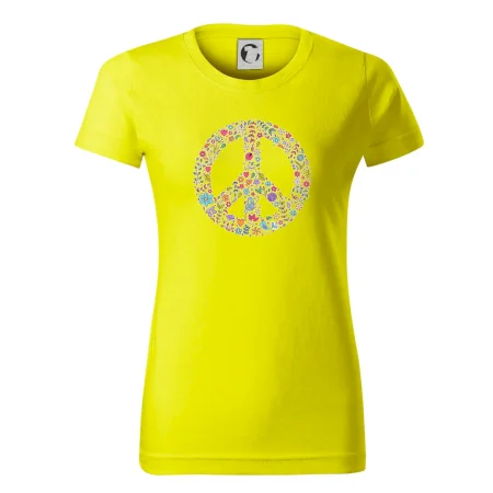 Peace symbol lístočky