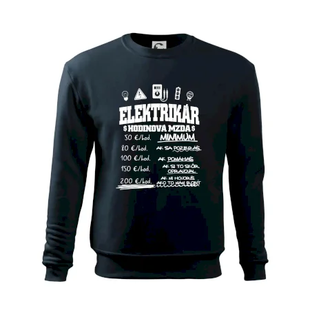 Hodinová mzda elektrikár