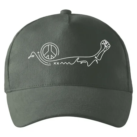 Päsť a symbol mieru