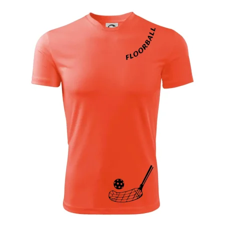 Floorball nápis šikmo