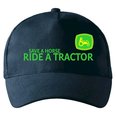 Save horse, ride tractor