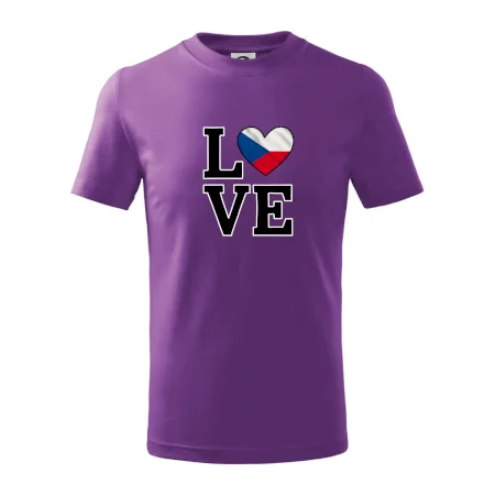 Love Česká vlajka