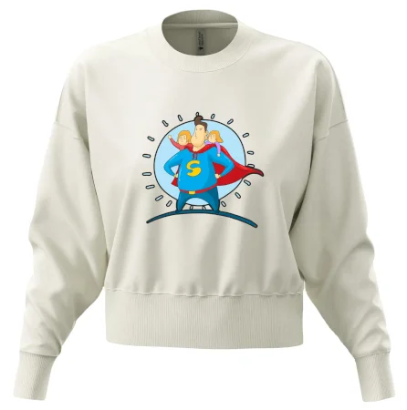 Ocko superman - dievča a dievča