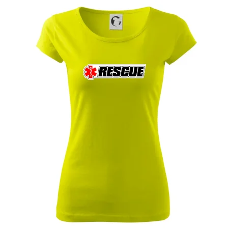 Záchranár rescue kríž červený