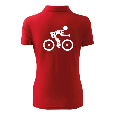Bike nápis postava