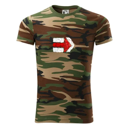 Párová turistická značka červená