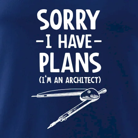 Sorry I have plans - architect