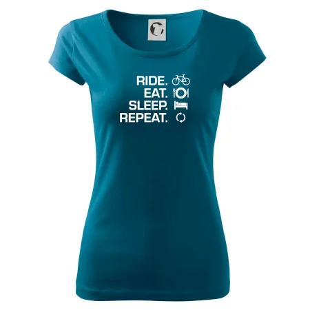 Ride Eat Sleep Repeat bicykel