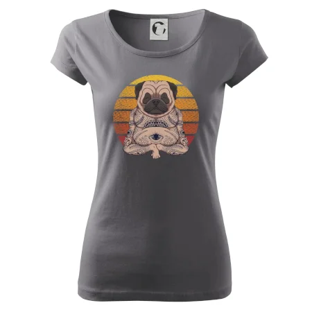 Yoga meditace - pug