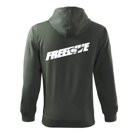 Freedive - nápis s potápačom