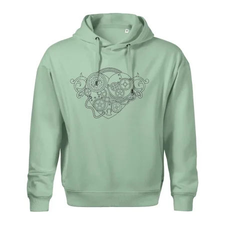 Steampunk srdce kreslené