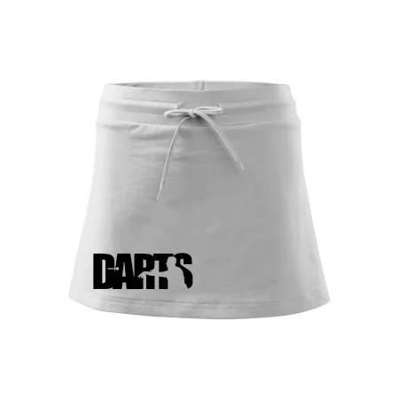 Darts - nápis so šípkarom
