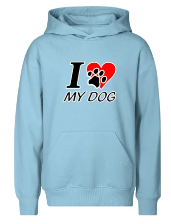I love my dog - nápis