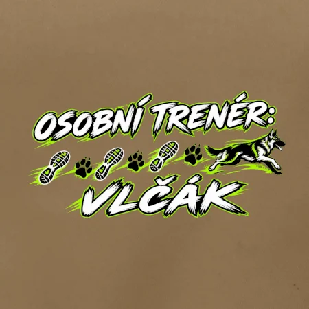 Osobní trenér vlčák - běžecký motiv