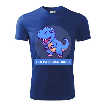 Dinosaurie mená - modrý dinosaurus