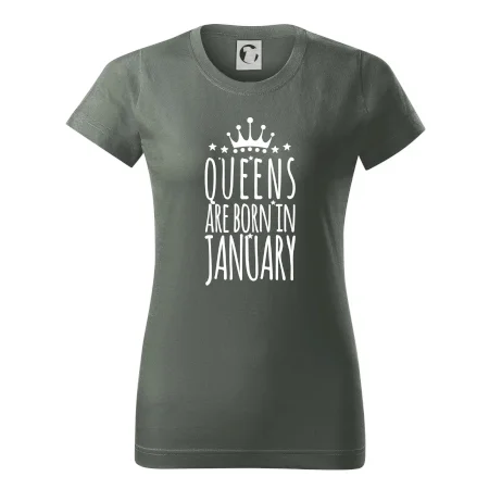 Queens are born in January