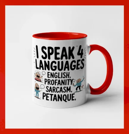 I speak 4 language - Petanque
