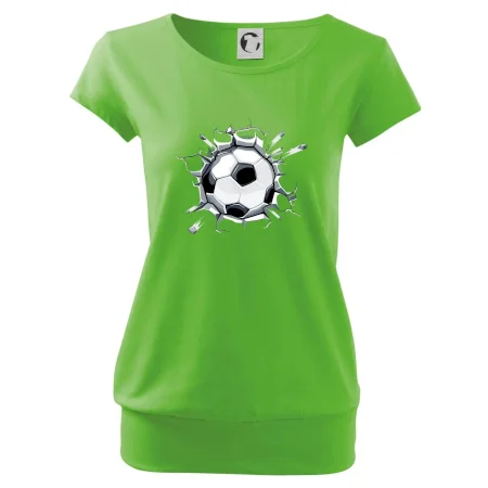 Futbalová lopta v triku