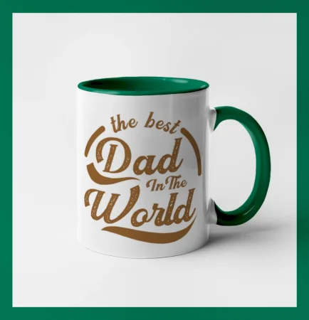 The best dad in the world - písacie