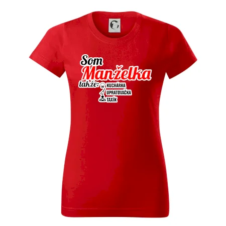 Som manželka takže...