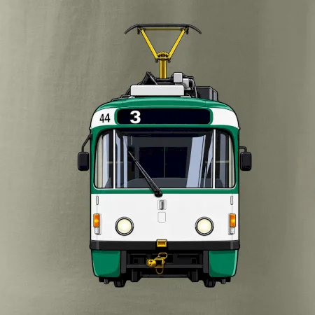 T3R SLF čelo tramvaje linka 3