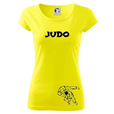 Judo nápis + postavy