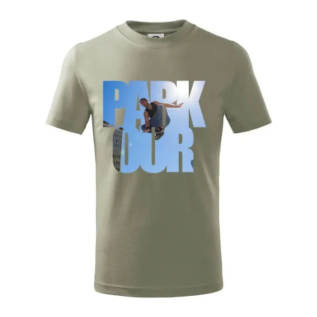 Parkour nápis nebo